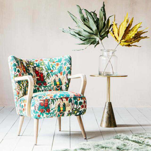 Graham and Green Lina Mexicana Print Armchair - image 1
