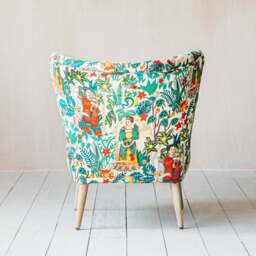 Graham and Green Lina Mexicana Print Armchair - thumbnail 5