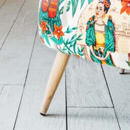 Graham and Green Lina Mexicana Print Armchair - thumbnail 6