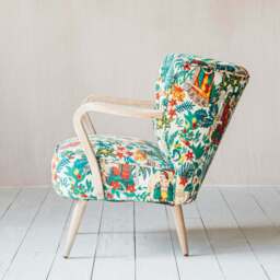 Graham and Green Lina Mexicana Print Armchair - thumbnail 4