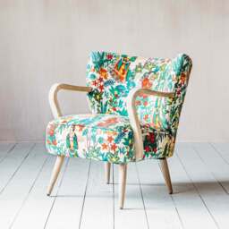 Graham and Green Lina Mexicana Print Armchair - thumbnail 3