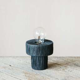 Graham and Green Raffy Black Table Lamp - thumbnail 2