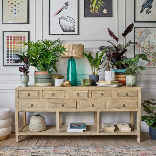 Graham and Green Leshan Nine Drawer Sideboard - image 1
