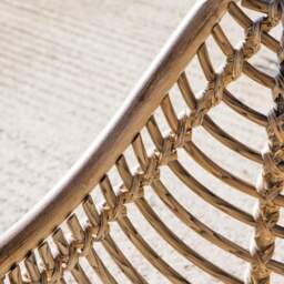 Graham and Green Croft Rattan Outdoor Chair - thumbnail 3