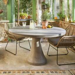 Graham and Green Croft Rattan Outdoor Chair - thumbnail 4