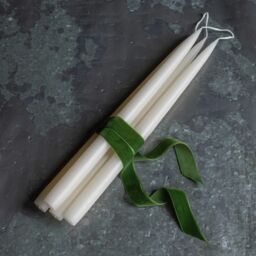Graham and Green Set of Four Tapered Off-White Candles - thumbnail 1