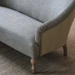 Graham and Green Delphine Two Seater Linen Sofa - thumbnail 6