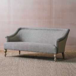 Graham and Green Delphine Two Seater Linen Sofa - thumbnail 3