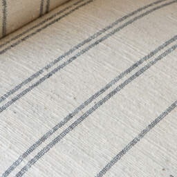 Graham and Green Renée Linen Stripe Armchair - thumbnail 5