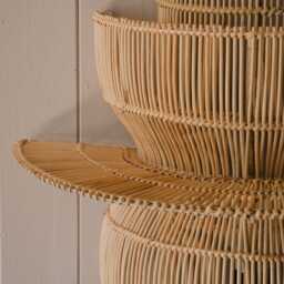 Graham and Green Neptune Rattan Wall Light - thumbnail 2