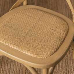 Graham and Green Winslet Cross Back Dining Chair - thumbnail 4