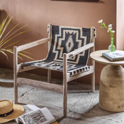 Graham and Green Sanders Sling Armchair - thumbnail 1