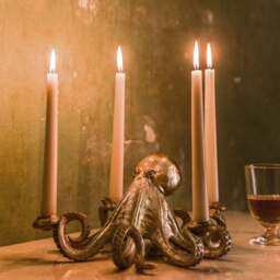 Graham and Green Gold Octopus Candle Holder - thumbnail 2