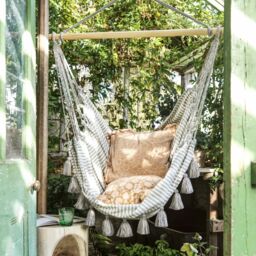 Graham and Green Montpellier Tassel Swing Chair - thumbnail 1