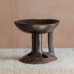 Graham and Green Vintage Tall Wooden Display Dish - thumbnail 4