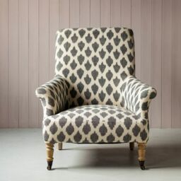 Graham and Green Avree Ikat Armchair - thumbnail 3