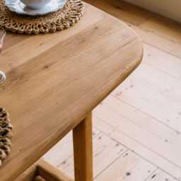 Graham and Green Nola Teak Dining Table - Large - thumbnail 5