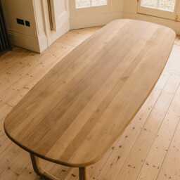 Graham and Green Nola Teak Dining Table - Large - thumbnail 2