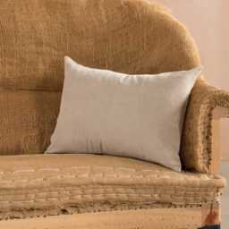 Graham and Green Thyme Velvet & Linen Backed Rectangular Cushion - thumbnail 6