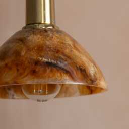 Graham and Green Tortoiseshell Ceiling Light - thumbnail 2