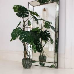 Graham and Green Large Faux Monstera Plant - thumbnail 1