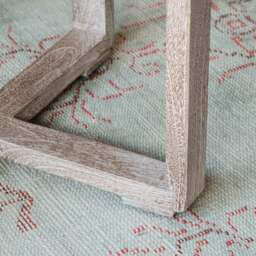 Graham and Green Natural Scallop Side Table - thumbnail 5