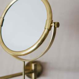 Graham and Green Ovin Antique Gold Extension Wall Mirror - thumbnail 2