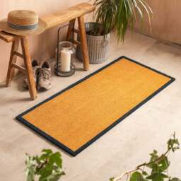 Graham and Green Double Width Ink Border Doormat - thumbnail 1