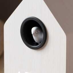 Graham and Green White Wooden LED Cuckoo Alarm Clock - thumbnail 4