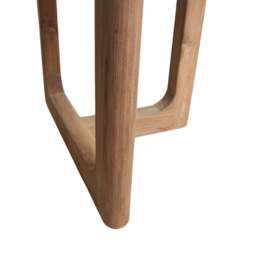 Graham and Green Noa Teak Wood Medium Rectangular Outdoor Dining Table - thumbnail 4