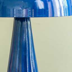 Graham and Green Claudia Blue Table Lamp - thumbnail 2