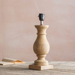 Graham and Green Parry Wooden Table Lamp - thumbnail 4
