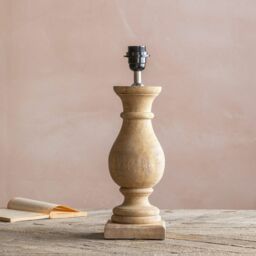 Graham and Green Parry Wooden Table Lamp - thumbnail 3