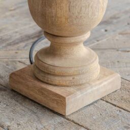 Graham and Green Parry Wooden Table Lamp - thumbnail 6