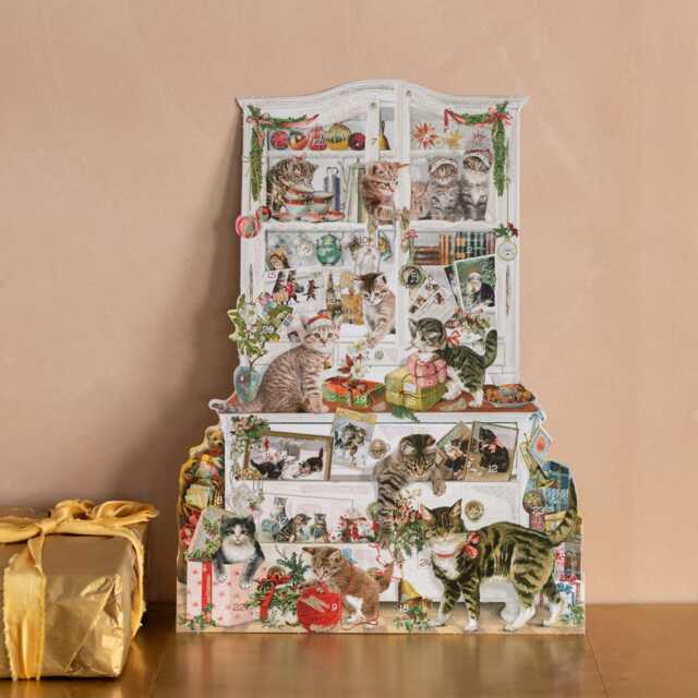 Graham and Green Mischievous Cats Advent Calendar - image 1