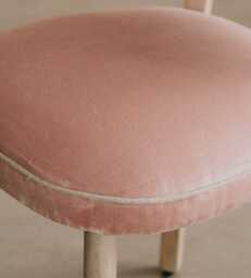 Graham and Green Rose Velvet Upholstered Dining Chair - thumbnail 5