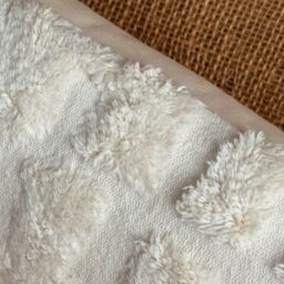 Graham and Green Sigrid Rectangular Cream Cushion - thumbnail 2