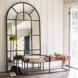Graham and Green Large Window Pane Mirror