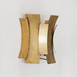 Graham and Green Alonso Gold Curve Wall Light - thumbnail 4