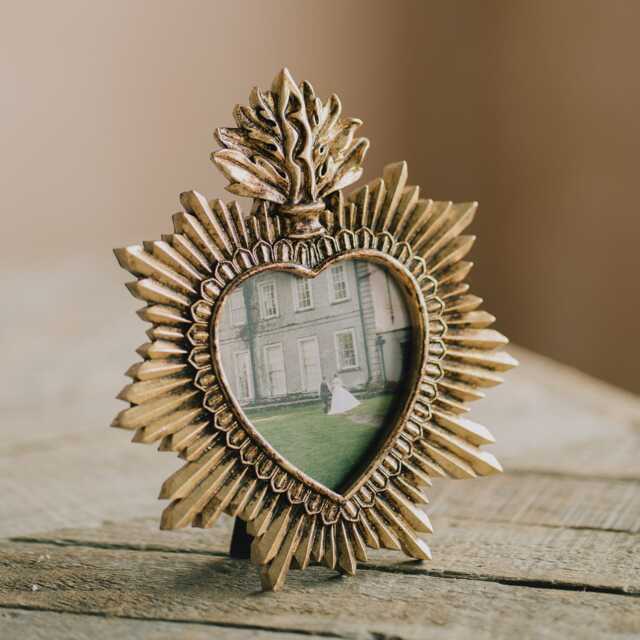 Graham and Green Ex-Voto Heart Photo Frame - image 1