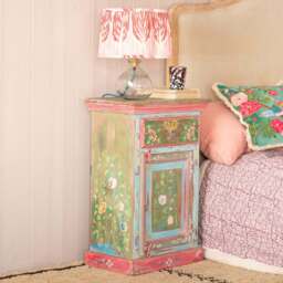 Graham and Green Tunxi Painted Bedside Table - thumbnail 2