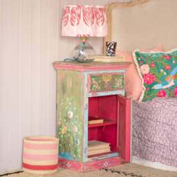 Graham and Green Tunxi Painted Bedside Table - thumbnail 4