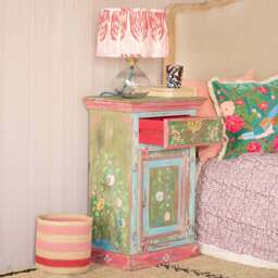 Graham and Green Tunxi Painted Bedside Table - thumbnail 6