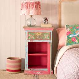Graham and Green Tunxi Painted Bedside Table - thumbnail 3
