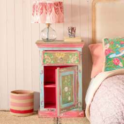 Graham and Green Tunxi Painted Bedside Table - thumbnail 5