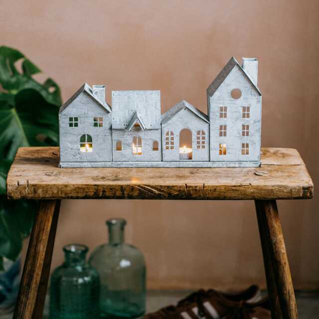 Graham and Green Townhouse Tealight Holder - Large - image 1