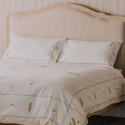 Graham and Green Lantern Applique King Size Duvet Cover Set