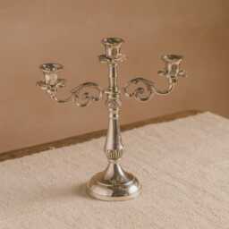 Graham and Green Rochelle Antique Silver Candelabra - thumbnail 4