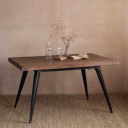 Graham and Green Vintage Two-Toned Wooden Dining Table