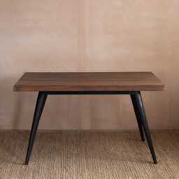 Graham and Green Vintage Two-Toned Wooden Dining Table - thumbnail 2